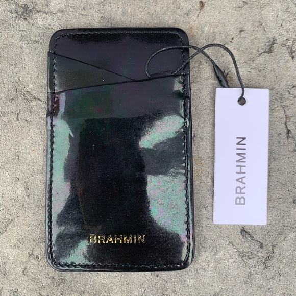 BRAHMIN Leather Card Case - Picture 1 of 3